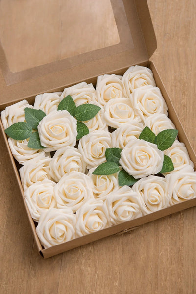 3" Foam Rose with Stem