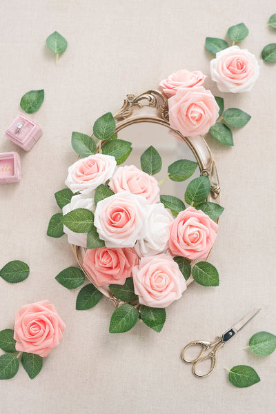 3" Foam Rose with Stem