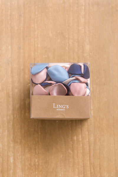 Silk Rose Petals in Blush & Pink