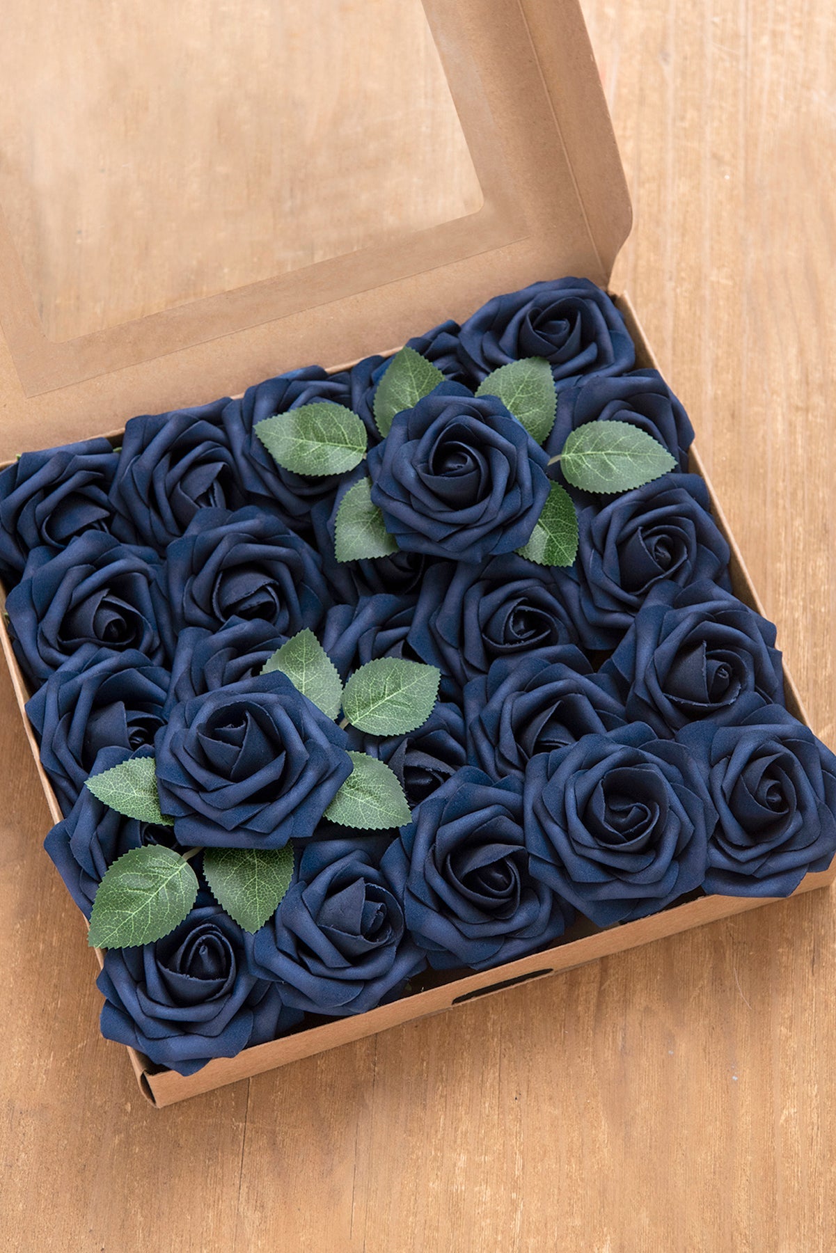 3" Foam Rose with Stem - 66 Colors